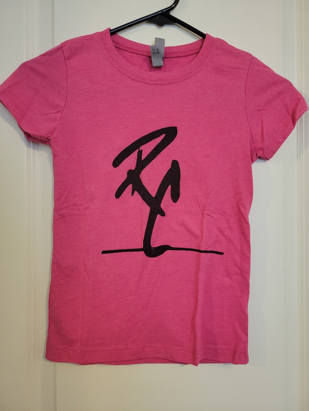Girls' Pink Graphic Tee - Next Level Apparel